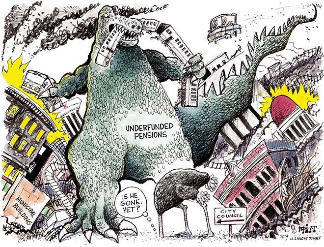 il times britt cartoon pension